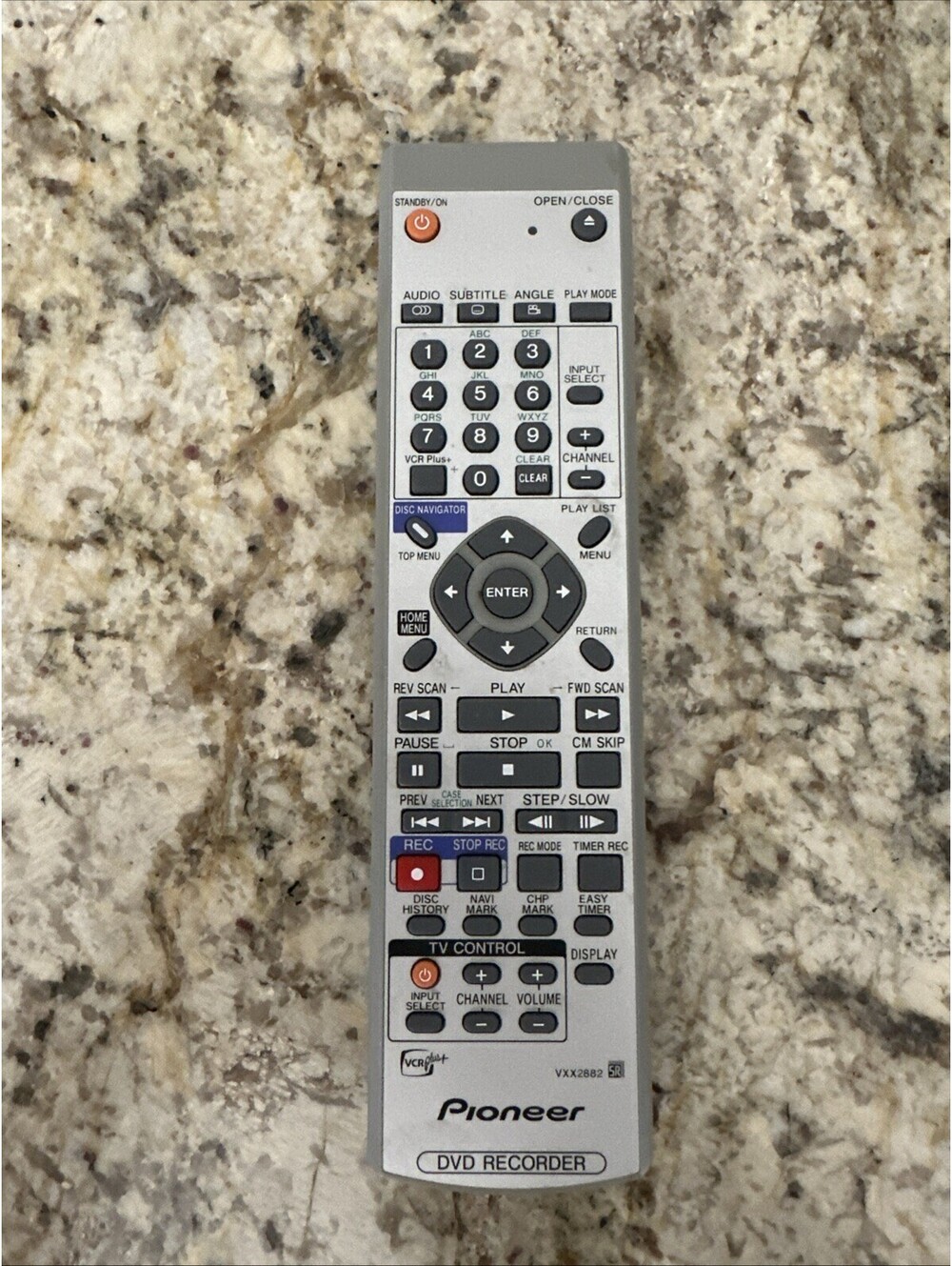 PIONEER VXX2882 DVD RECORDER REMOTE DVR-210-S DVR-310-S FAST SHIPPING